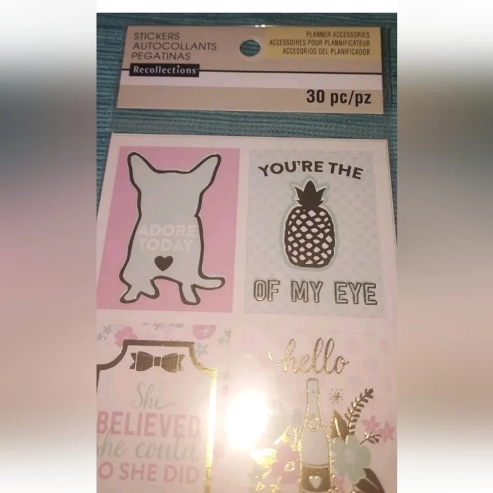 Recollections stickers autocollants